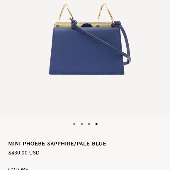 Danse lente mini phoebe sapphire blue - Picture 4 of 4